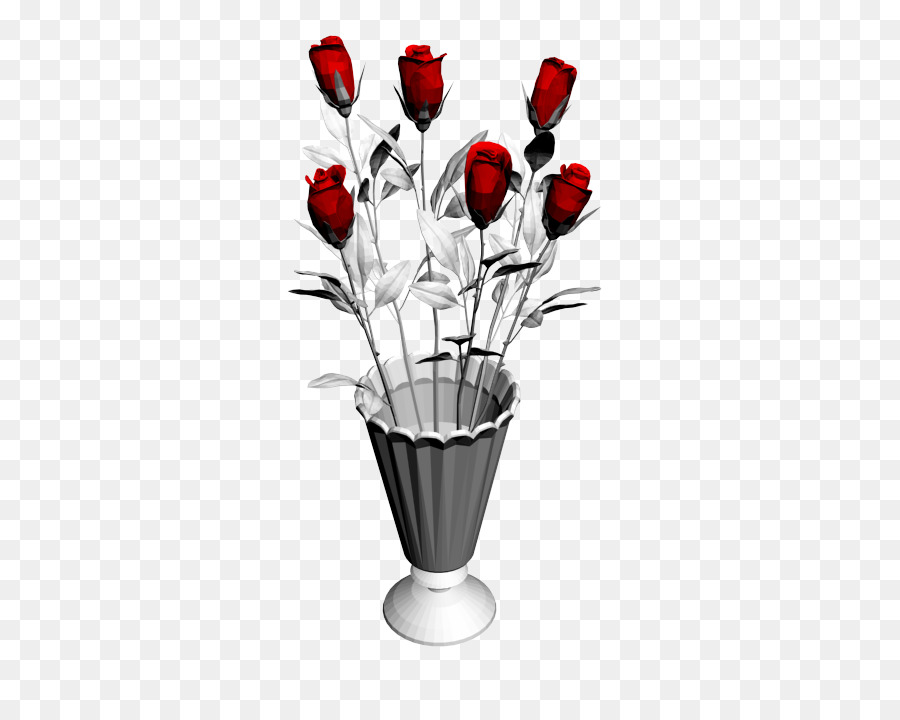 Vase Autodesk 3ds Max Visualisierung Computer aided design 3D-computer-Grafik - Blumen vase Dekoration simulation