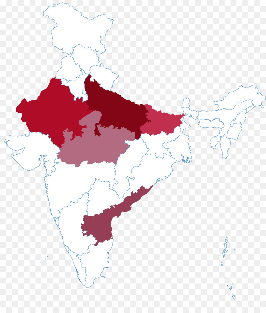 Madhya Pradesh, Uttar Pradesh, Chhattisgarh Staaten und Territorien von Indien Rajasthan - Dr. Ambedkar potho