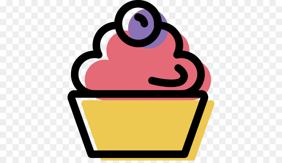 Cupcake Muffin al Cioccolato torta Cornetto Madeleine - cupcakes vettoriale