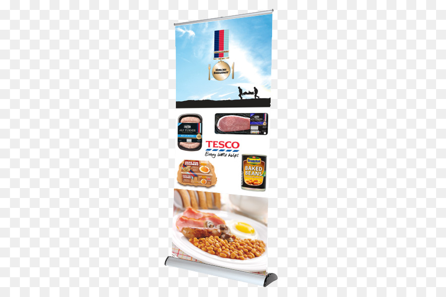 Werbe-Banner Junk-food-Marketing - Business Banner