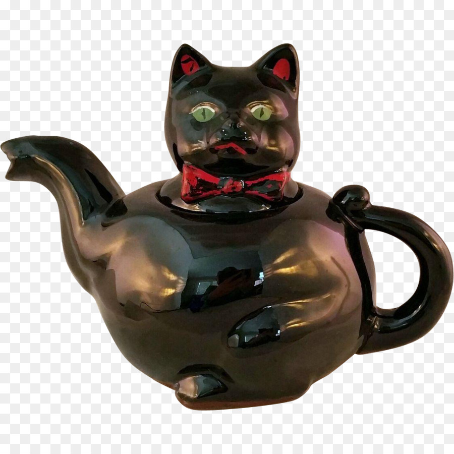 Gatto Teiera Stoviglie Bollitore In Ceramica - gatto