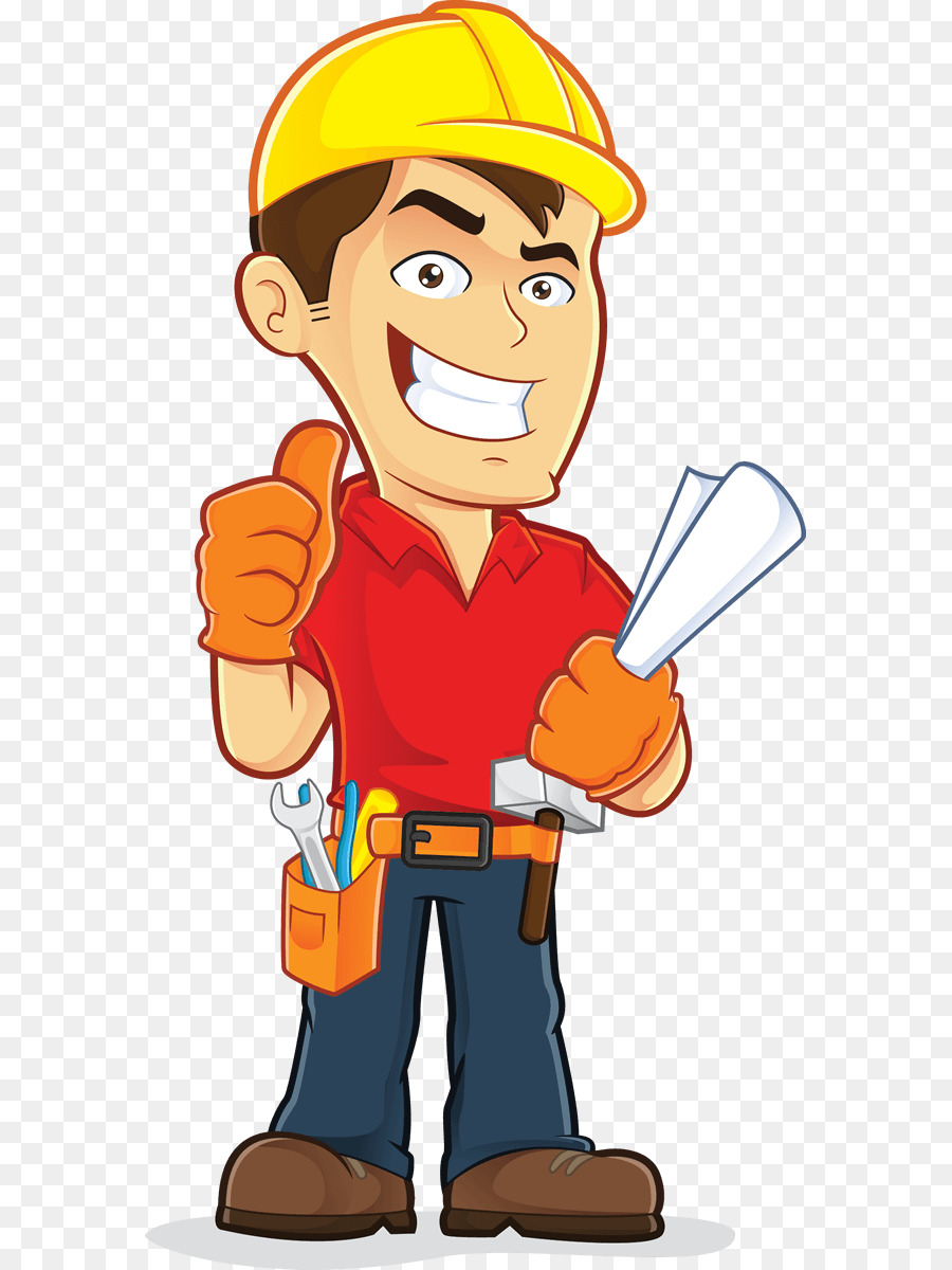 One-Stop-Handyman Services-Sanitär-clipart - cartoon Arbeiter