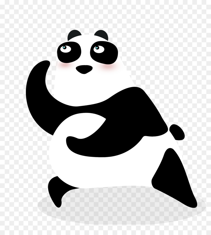 Giant panda, Kunst, Tier Nationaler Schatz Niedlichkeit - Sichuan Panda