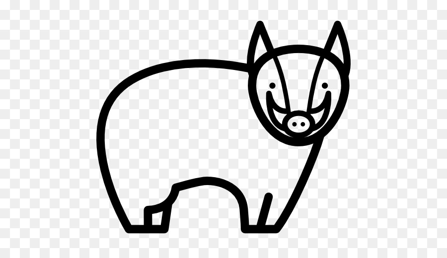 Hausschwein Computer-Icons clipart Tierwelt - Schweine