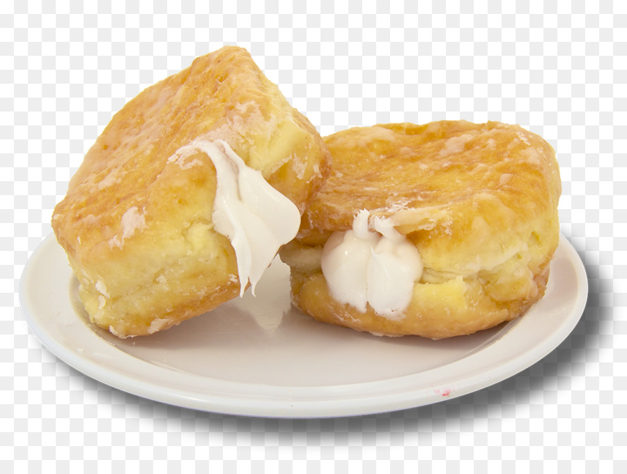 Boston cream Donut Donuts bayerische Creme Kolach - Frühstück Kuchen