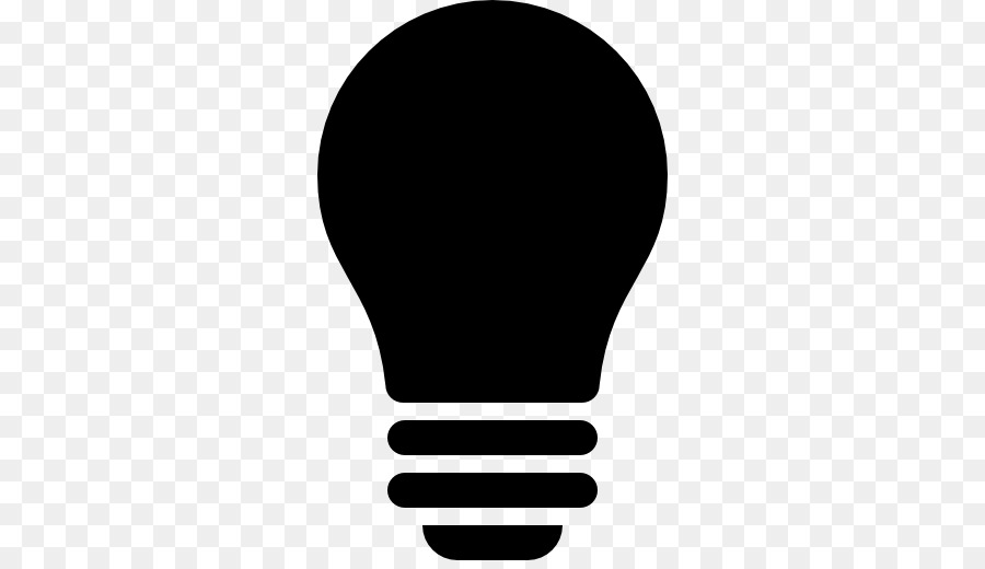 La lampadina della luce di Blacklight Icone del Computer Lampada - Luce nera