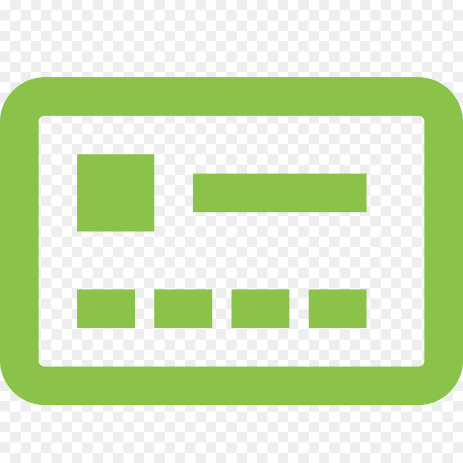 Icone del Computer carta di credito Font - banca