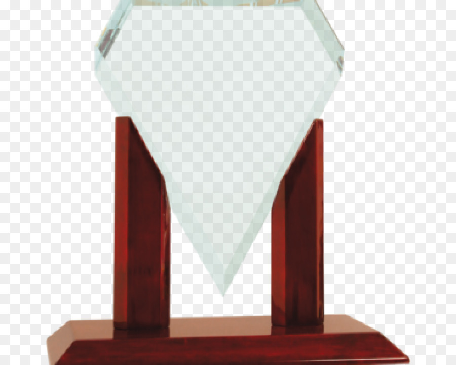 Award-Trophäe Glas-Gedenktafel Crystal - Glas Trophäe