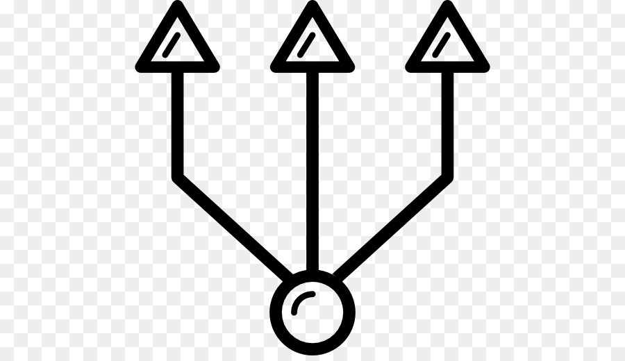 Arrow Computer-Icons Trident Clip-art - Dreidimensionaler Pfeil