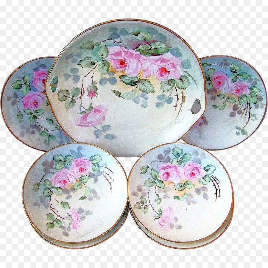 Platte Porzellan Untertasse Geschirr - Handbemalte Kuchen