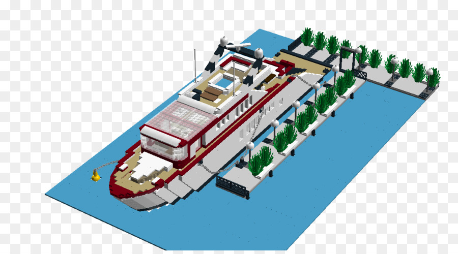Il trasporto di acqua di architettura Navale Line Ricreazione - bella barca