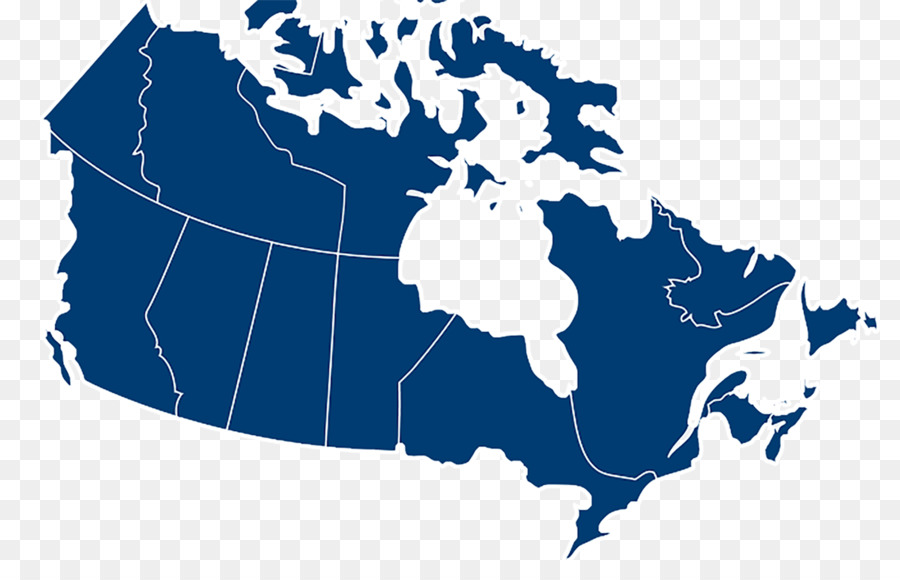 Alberta, Northwest Territories Kolonie New Brunswick, Saskatchewan Anzeigen - Karte von Kanada