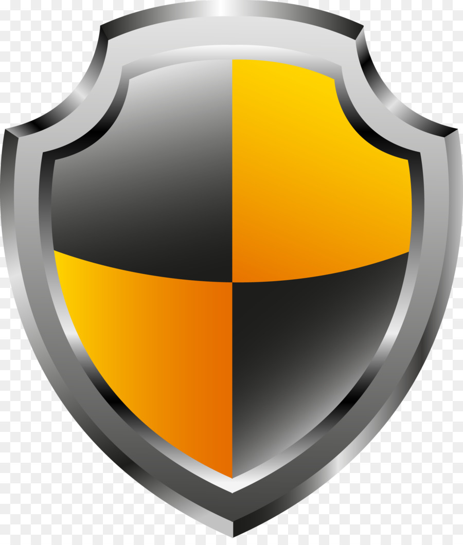 Shield Logo-Rosette Clip-art - glänzend Vektor