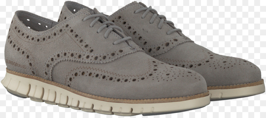 Scarpa Sneakers Calzature In Pelle Scamosciata - grigio chiaro