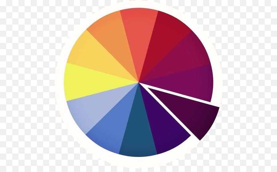 Farbkreis, Primär-Farbe Gelb-Farbschema - allmählich