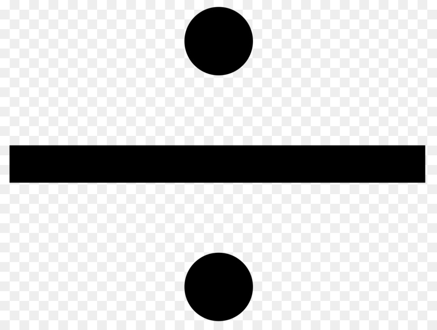 Obelus Divisione segno di Moltiplicazione Clip art - dividere