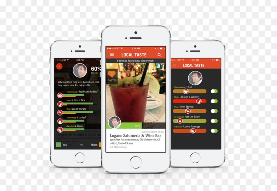 Smartphone-Bloody Mary Funktion, Telefon, Tomaten Handheld-Geräte - Geschmack von zu Hause