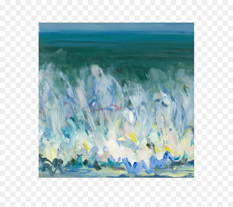 La pittura ad acquerello Marshall Crossman Pittore Pacifica Art - acquerello oceano