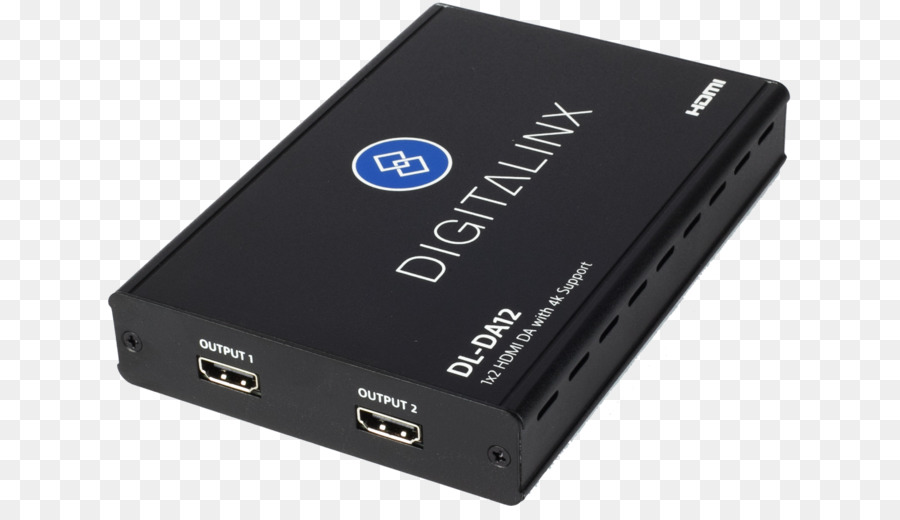 Amplificatore di Distribuzione HDMI VGA connettore porta Computer Video - linea obliqua
