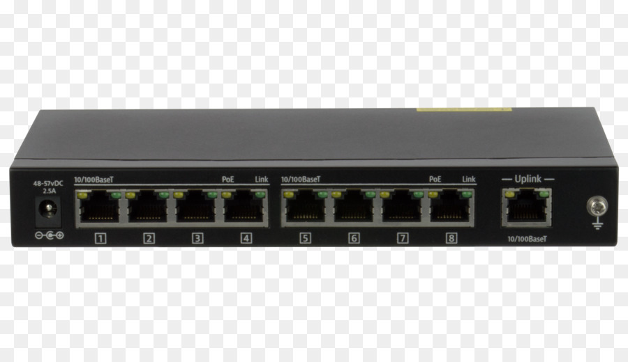 Ethernet-hub Netzwerk-switch Telekommunikations-link PC-port - acht Diagramme