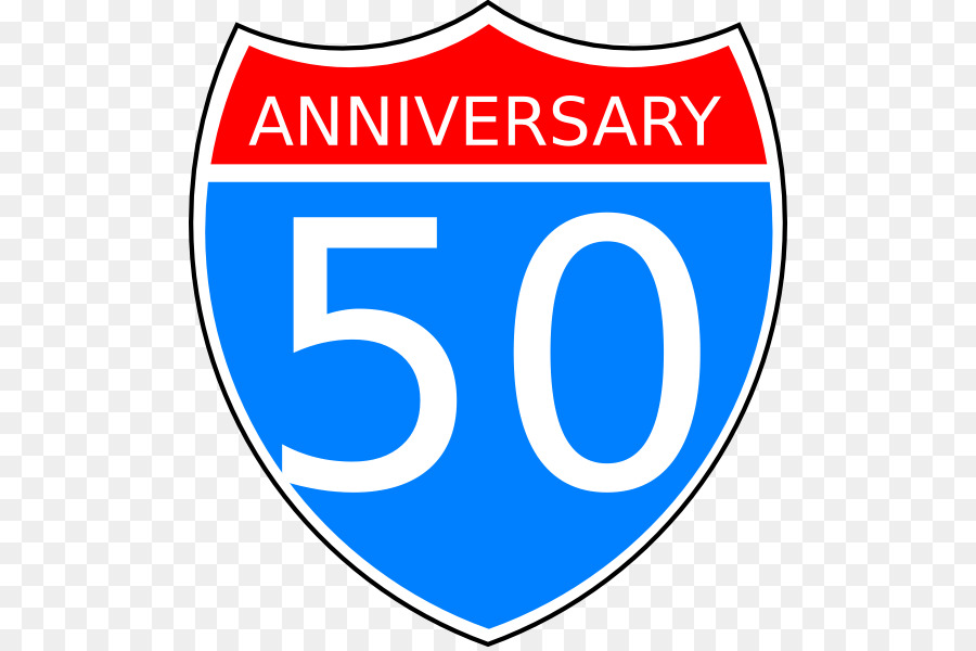 Interstate 80 Interstate 10 Interstate 90 US Sistema di autostrada interstatale - anniversari di vettore