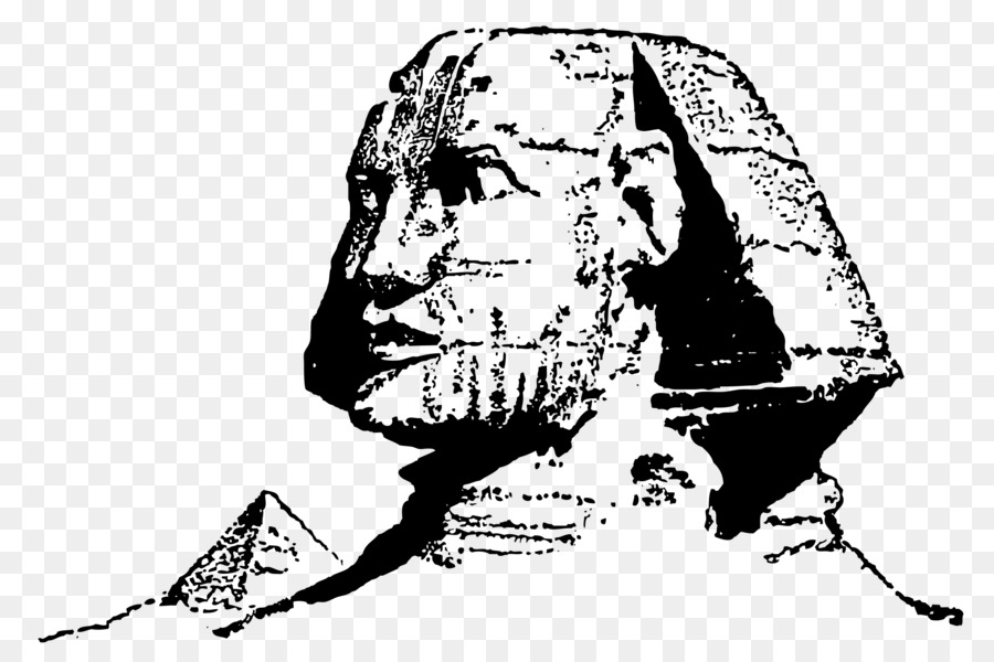 Große Sphinx von Gizeh-das Alte ägypten die ägyptischen Pyramiden Clip-art - Sphinx