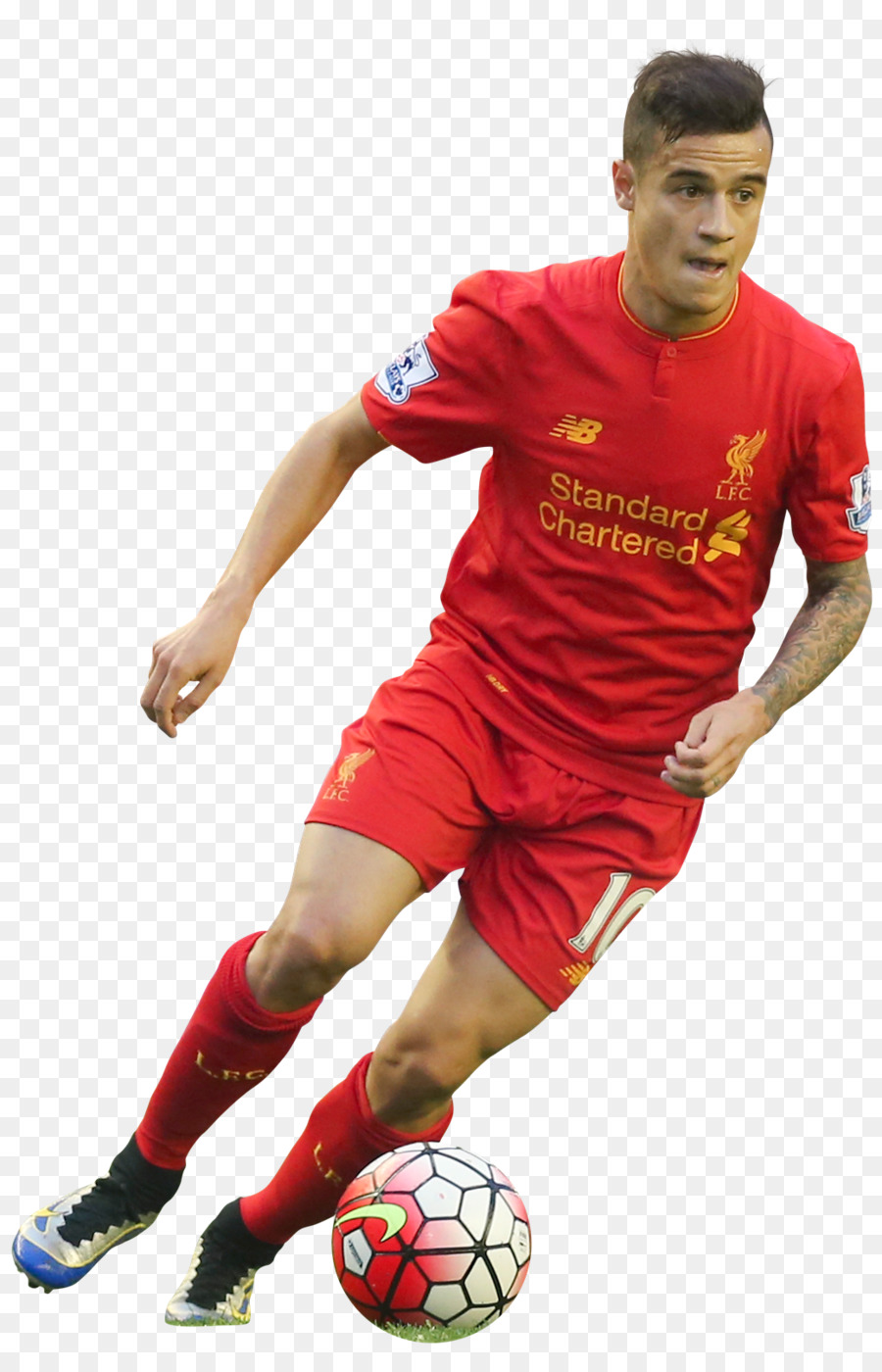 Philippe Coutinho von Liverpool F. C.-Jersey-Fußball-Spieler-clipart - Liverpool