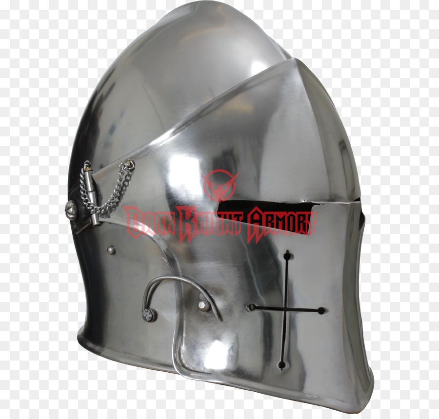 Barbute Großer helm-Visier-Helm Komponenten von mittelalterlichen Rüstungen - Ritter Helm