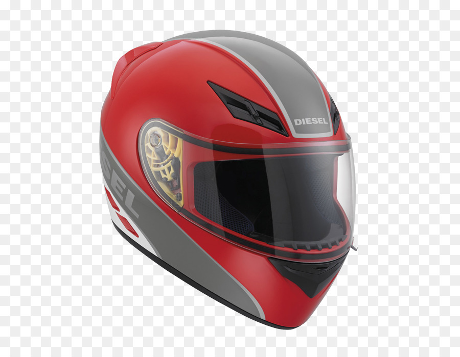 Motorrad-Helme PKW Diesel - die Kombination von rot und Grau