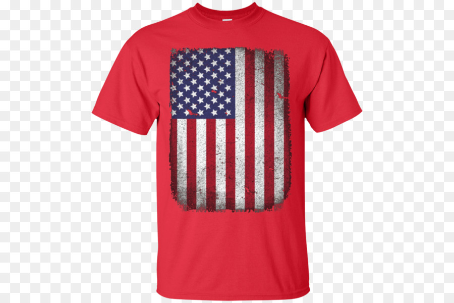 T shirt, Felpa, Stati Uniti, Abbigliamento - bassotto e la bandiera