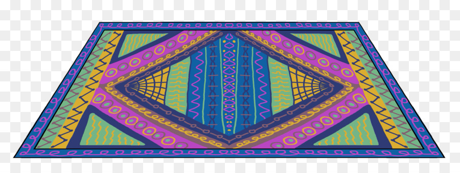Bereich Symmetrie Textil-Dreieck-Muster - Dreieck