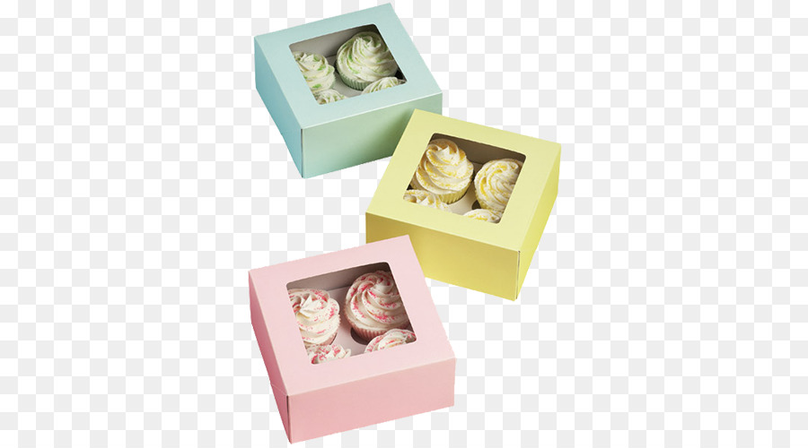 Cupcake Muffin Bakery Box - torta di luna scatola di imballaggio