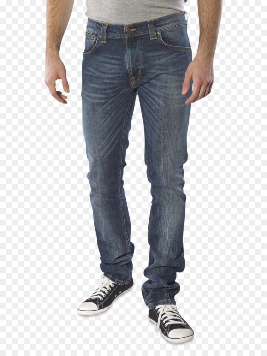 T-shirt-Jeans-Jeans-Slim-fit-Hose Kleidung - dünne Beine