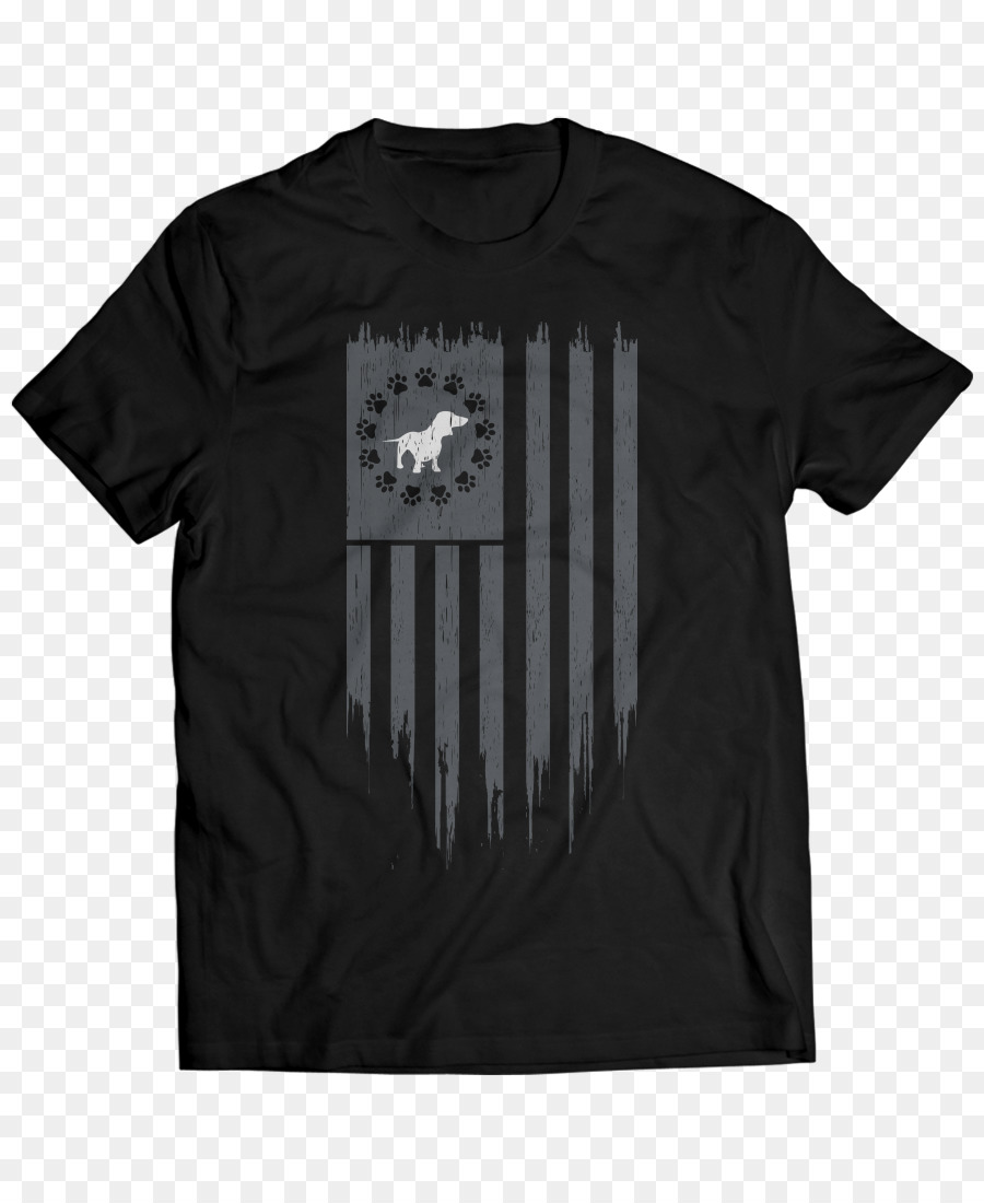 T shirt taglie di Abbigliamento Felpa con cappuccio - bassotto e la bandiera