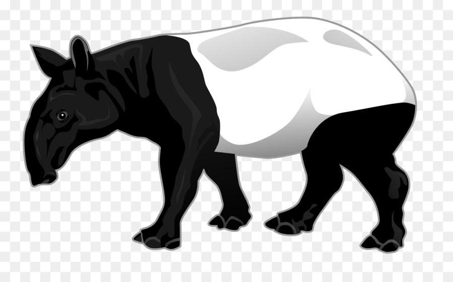 Il tapiro malese Sud tapiro Americano Royalty-free Clip art - il natale con voi