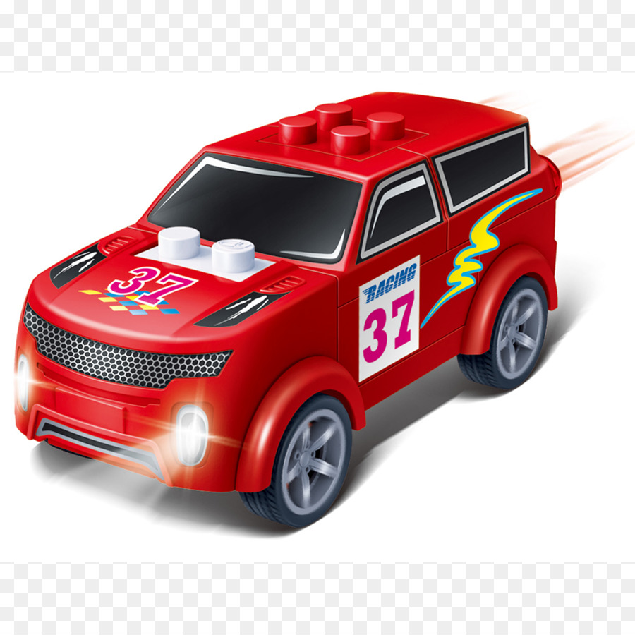 schnelle racing car Spielzeug-block Identität - yi bao ziehen