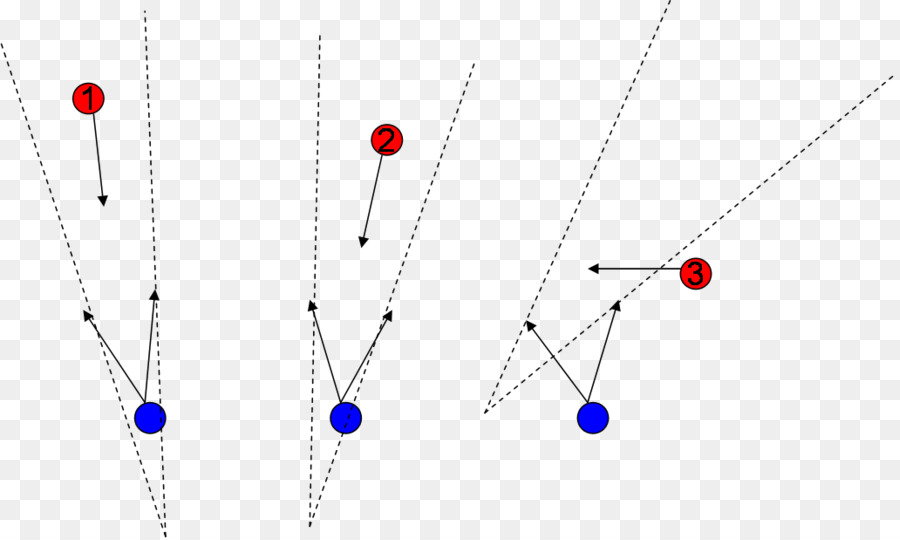 Line-Kobalt-blauen-Punkt-Winkel-Körper-Schmuck - Kollisionsvermeidung