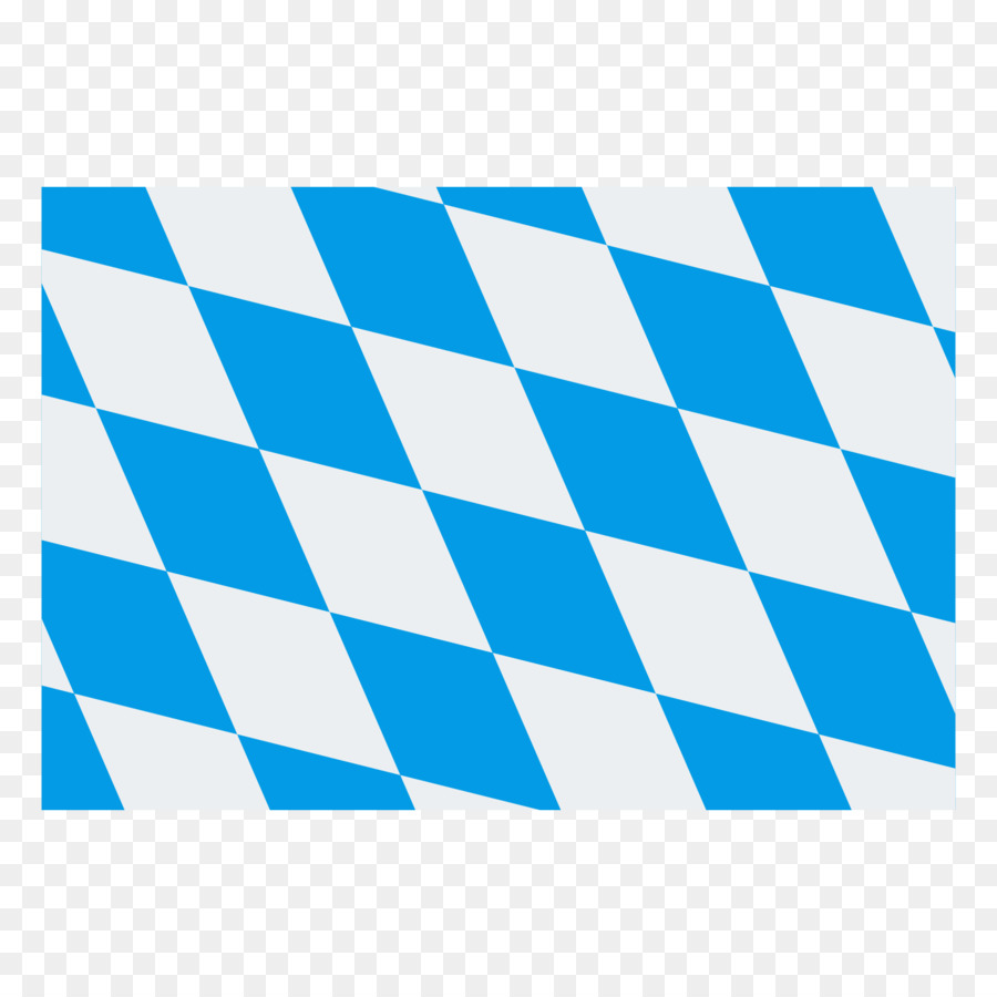Bandiera della Baviera Bandiera della Baviera - colore jiugong mappa