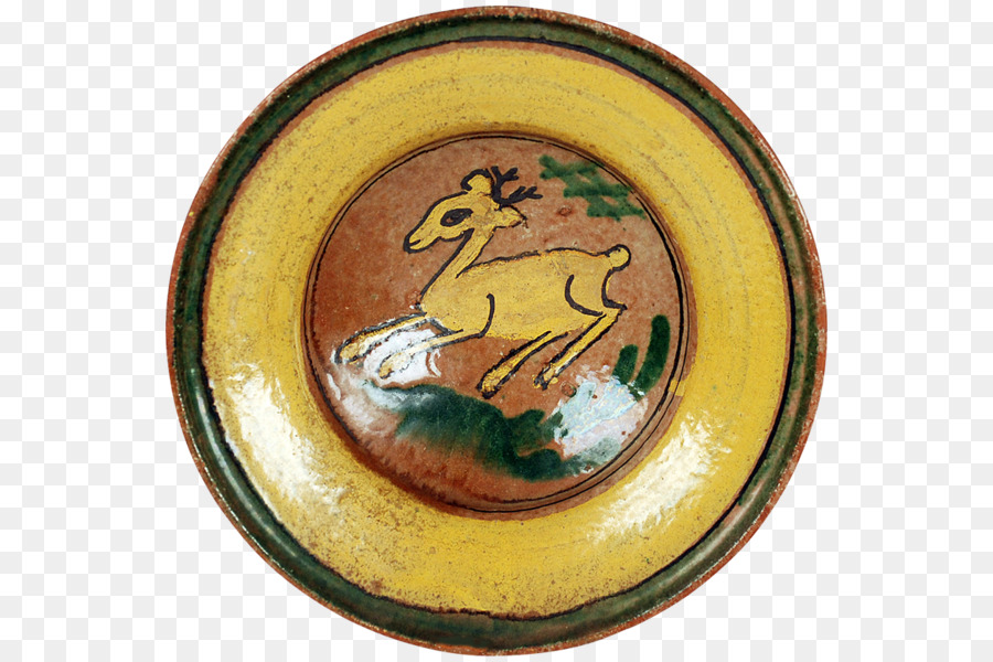 Keramik-Artefakt - kontinentale Platten