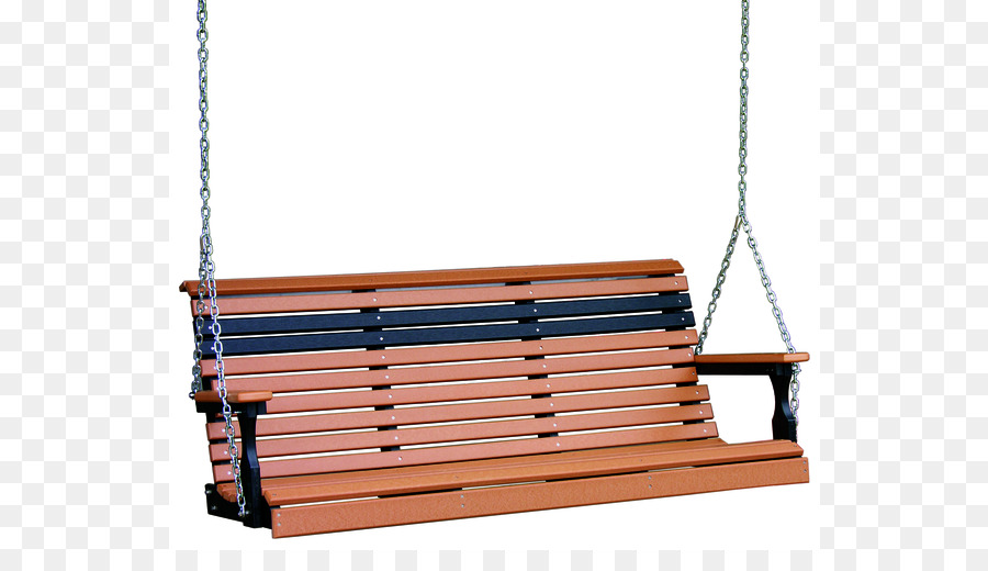 Swing Veranda Kunststoff-Holz-Garten-Möbel Bank - Schaukel für Garten