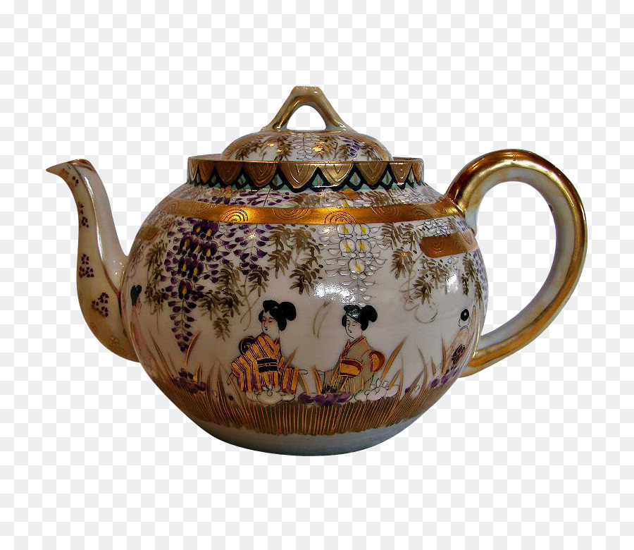 Teekessel Kessel Keramik-Keramik-Tennessee - handbemalte Teekanne