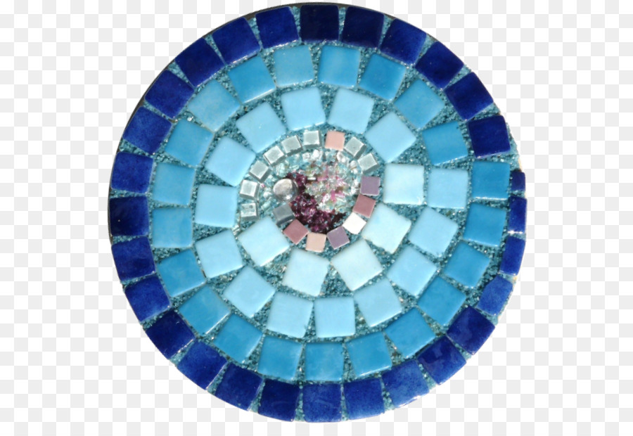 Cerchio Turchese - green a mosaico