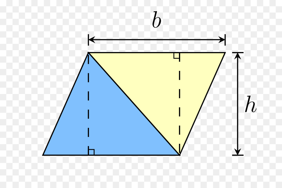 Dreieck, Parallelogramm Bereich Mathematik Platz - rechtwinkliges Dreieck