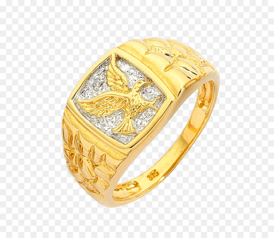 Hochzeit ring Gold Schmuck Verlobungsring - soliden Ring