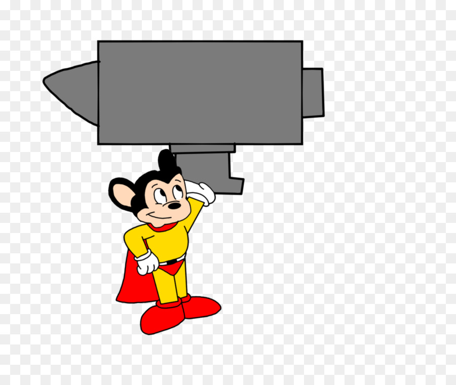 Mighty Mouse Terrytoons TV-show - mächtige Maus