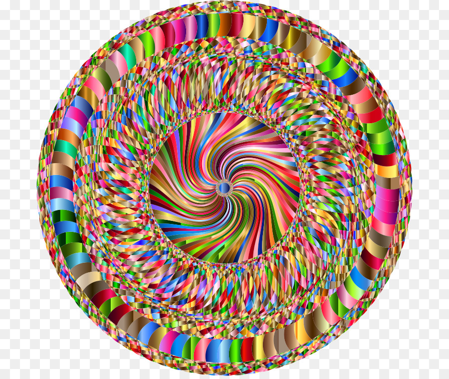 Kreis Spirale - prismatische