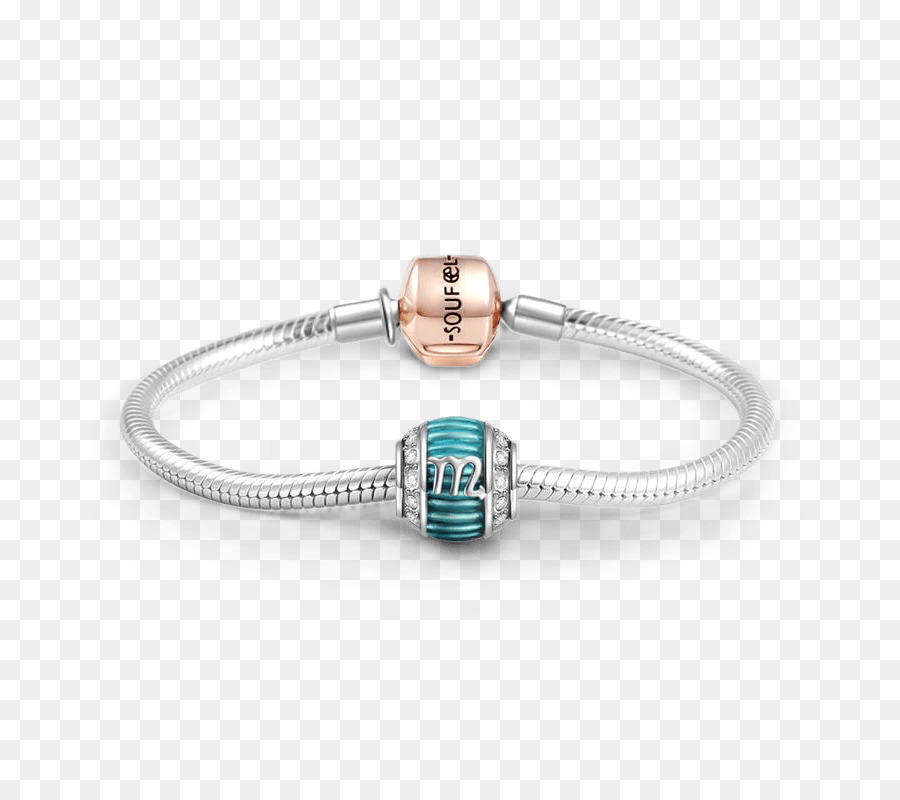 Charm-Armband Silber Pandora Ring - Wasser Perlen