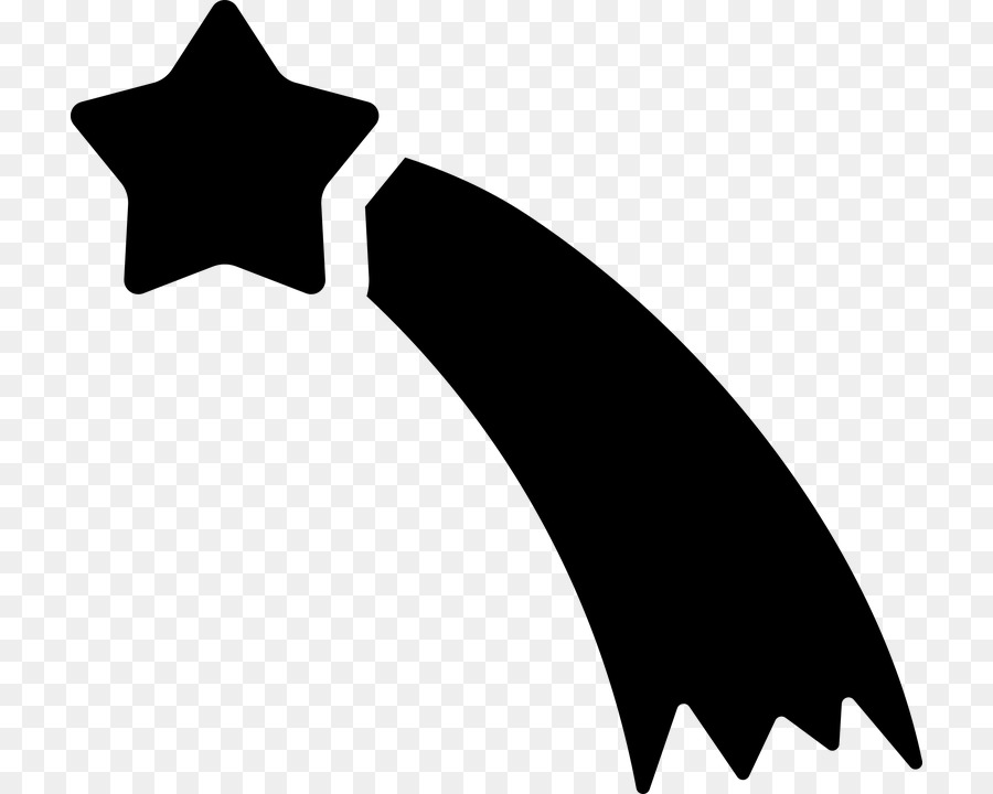 Star Silhouette Clip art - meteora dei cartoni animati