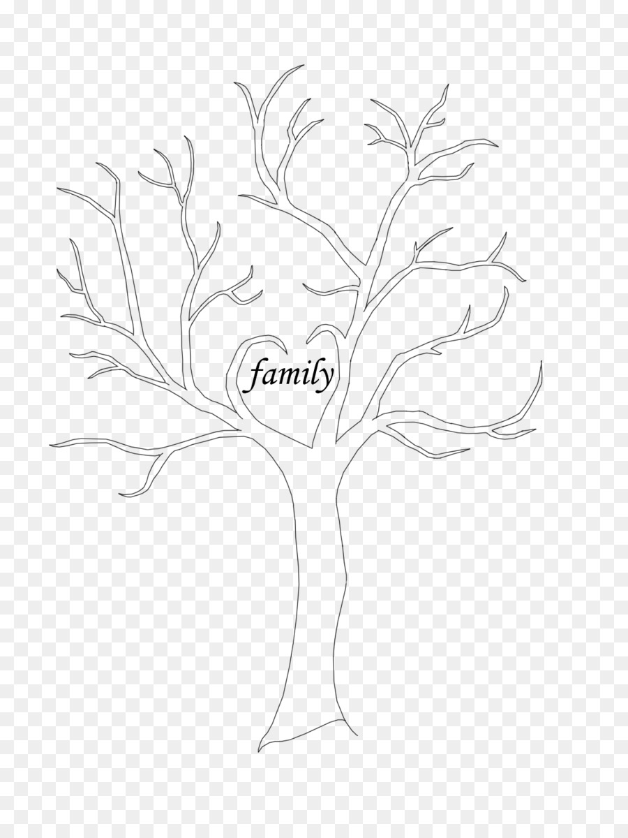 Family tree Tattoo Zeichnung, Skizze - hand in hand Freund