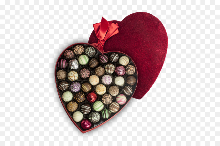 Pralinen-Schokoladen-Herzen Bonbon Valentinstag - Schoko box